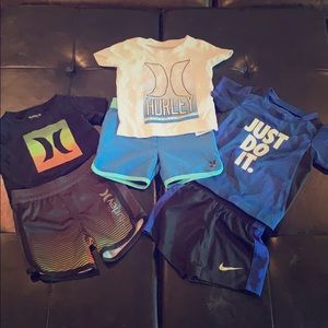 3 sets of 12 month old boy - Hurley and Nike